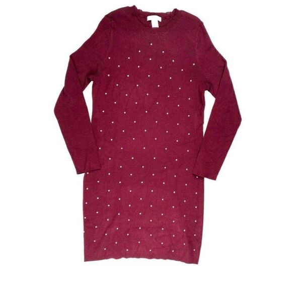 Planet Gold Sweater Dress 2X Wine Red Plus Juniors‎ - Picture 3 of 9